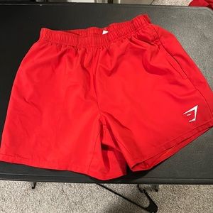 Gymshark Arrival shorts size S Red